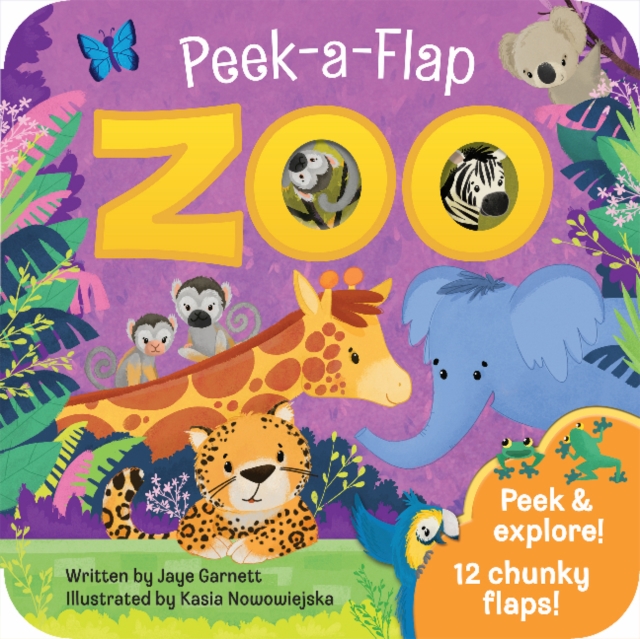 Zoo : Peek a Flap Childrens Board Book, Board book Book