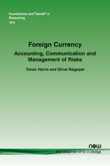 Foreign Currency : Accounting, Communication and Management of Risks, Paperback / softback Book
