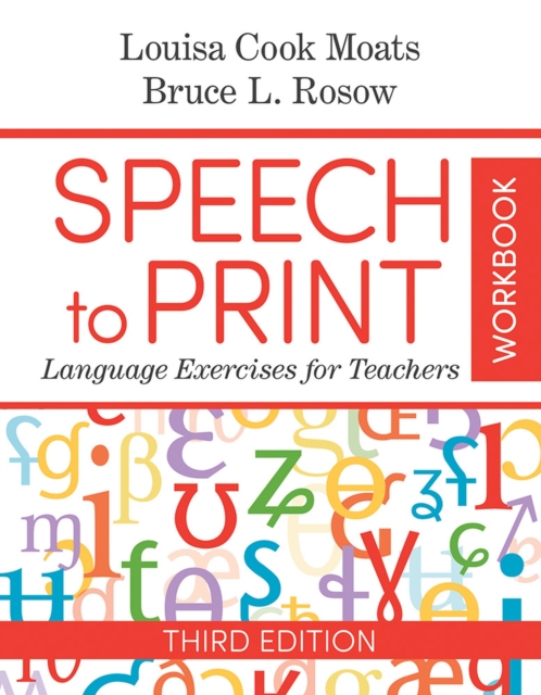 Speech to Print Workbook : Language Exercises for Teachers, Paperback / softback Book