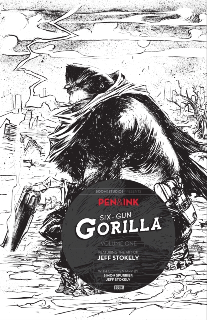 Six-Gun Gorilla Pen & Ink #1, EPUB eBook