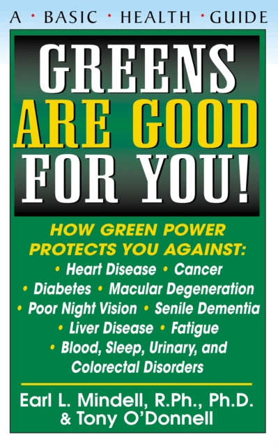 Greens Are Good for You!, Hardback Book