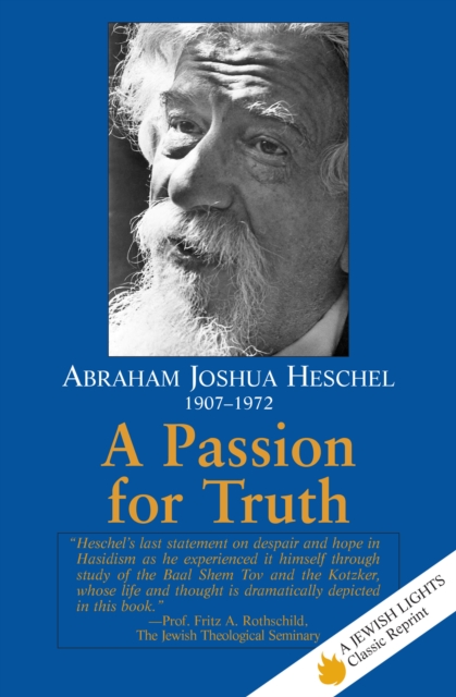 A Passion for Truth, Hardback Book