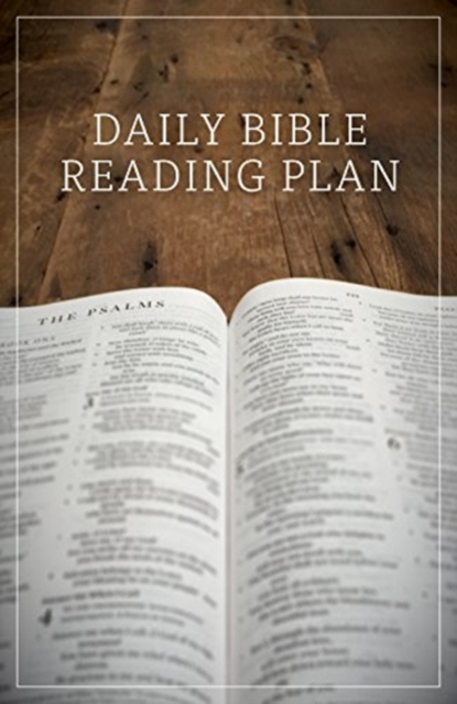 Daily Bible Reading Plan (Pack of 25), Paperback / softback Book