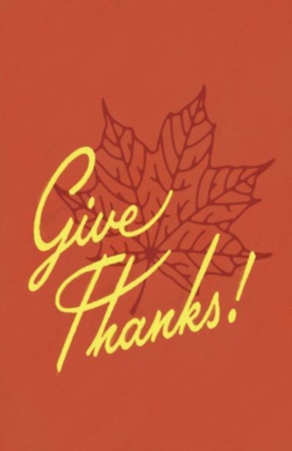 Give Thanks! (25-Pack), Paperback / softback Book