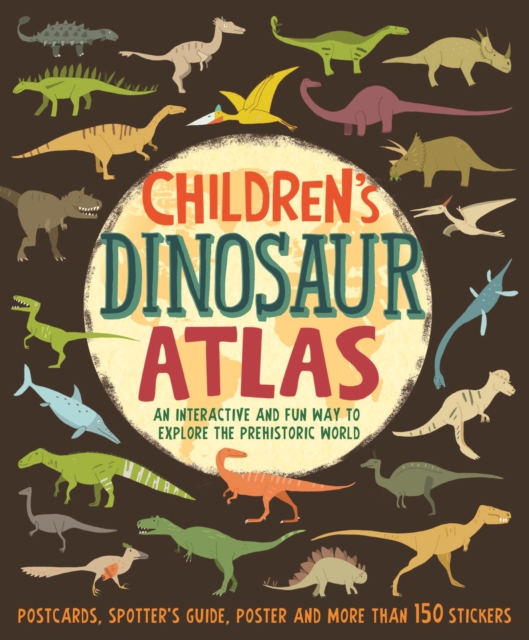Children's Dinosaur Atlas, Hardback Book