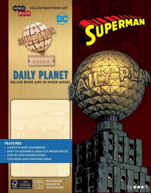 IncrediBuilds: DC Comics: Superman: Daily Planet Deluxe Book and Model Set, Paperback / softback Book