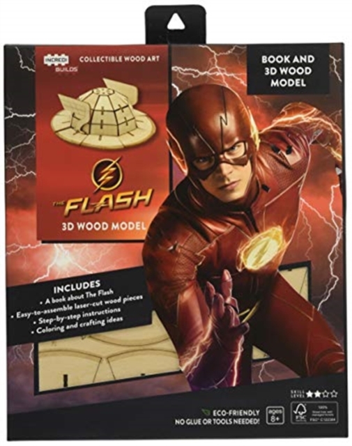 IncrediBuilds: The Flash Book and 3D Wood Model, Kit Book