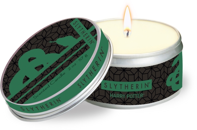 Harry Potter Slytherin Scented Tin Candle : Small, Mint, Other printed item Book