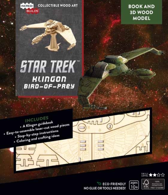 Incredibuilds:  Star Trek: Klingon Bird-of-Prey, Kit Book