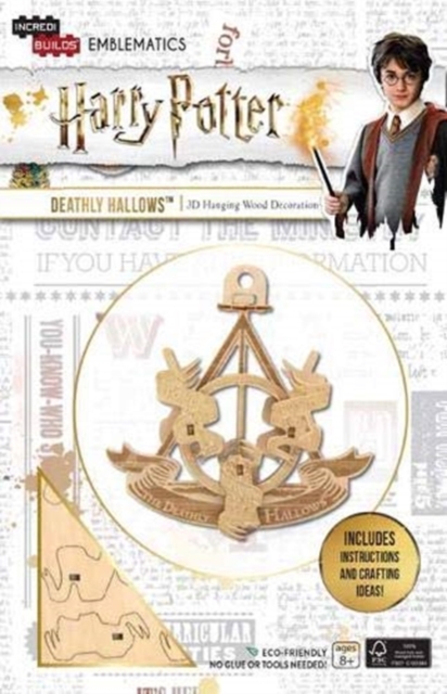 IncrediBuilds Emblematics: Harry Potter: Deathly Hallows, Kit Book