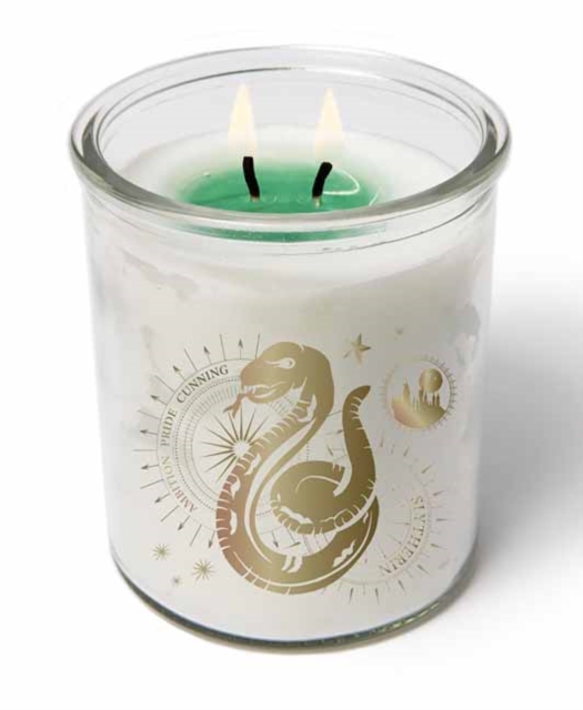 Harry Potter: Magical Colour-Changing Slytherin Candle (10 oz), Miscellaneous print Book