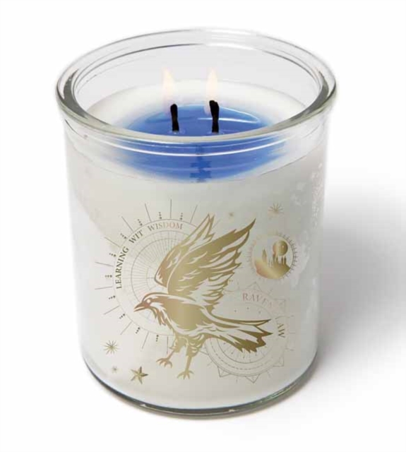 Harry Potter: Magical Colour-Changing Ravenclaw Candle (10 oz), Miscellaneous print Book