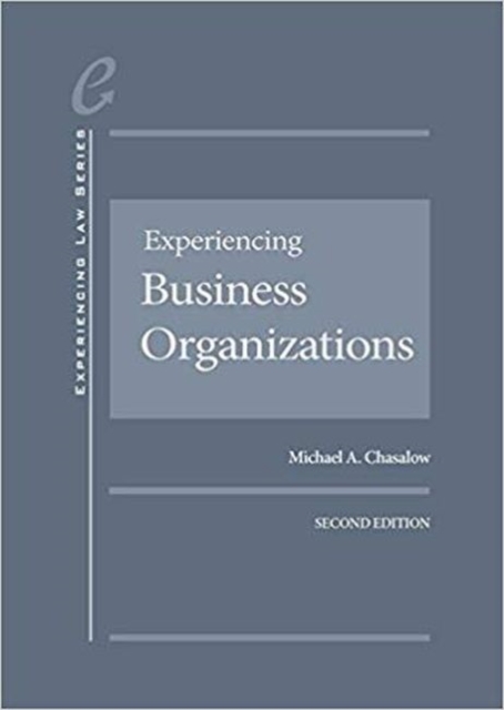 Experiencing Business Organizations, Hardback Book