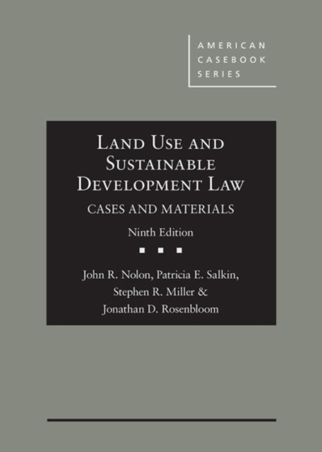 Land Use and Sustainable Development Law, Cases and Materials, Hardback Book