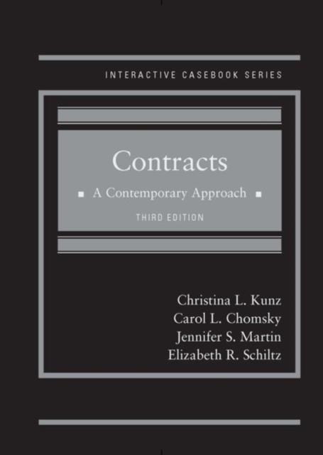 Contracts : A Contemporary Approach - CasebookPlus, Hardback Book
