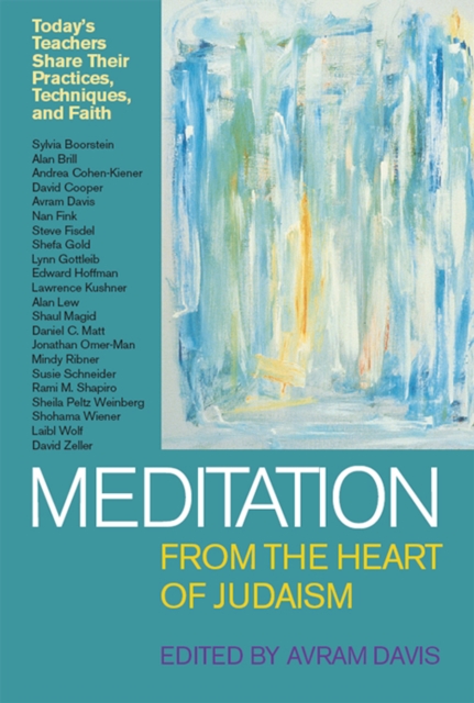 Meditation from the Heart of Judaism : Today's Teachers Share Their Practices, Techniques, and Faith, Hardback Book