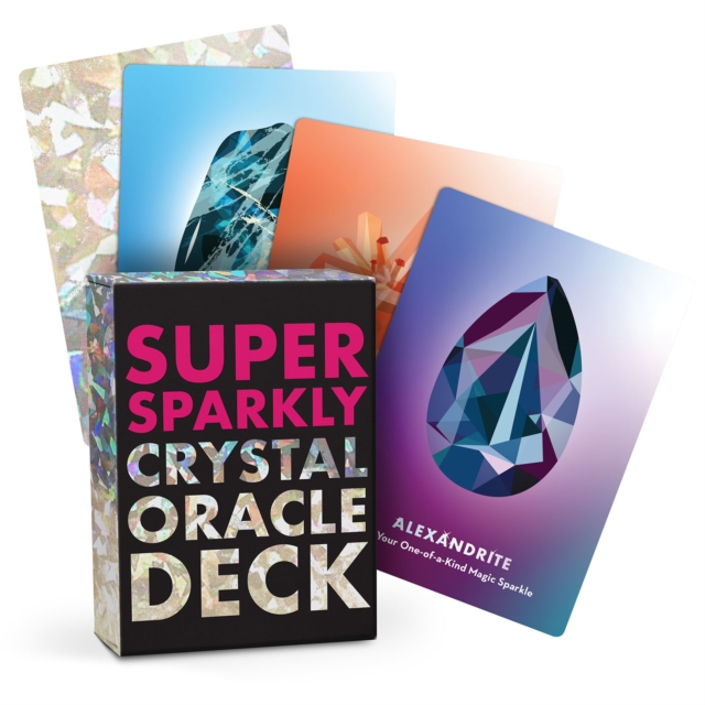 Knock Knock Super-Sparkly Crystal Oracle Deck, Cards Book