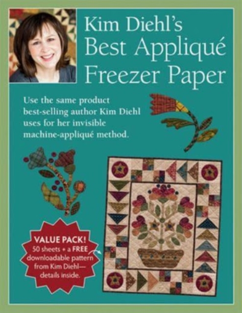 Kim Diehl's Best Applique Freezer Paper, Loose-leaf Book