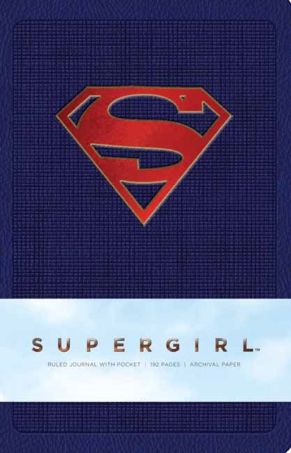 Supergirl Hardcover Ruled Journal, Hardback Book