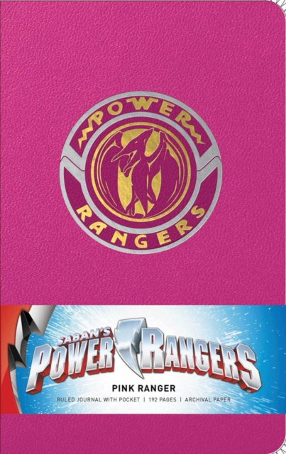 Power Rangers: Pink Ranger Hardcover Ruled Journal, Hardback Book