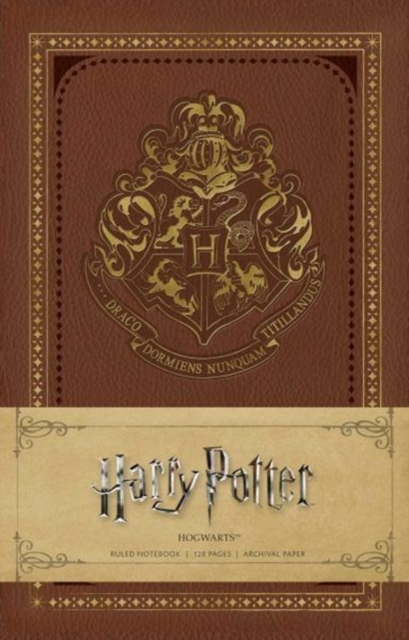Harry Potter: Hogwarts Ruled Notebook, Notebook / blank book Book
