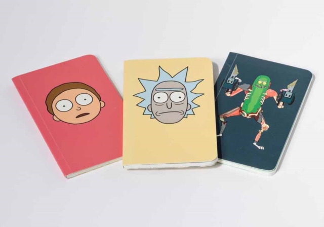 Rick and Morty: Pocket Notebook Collection : Set of 3, Paperback / softback Book
