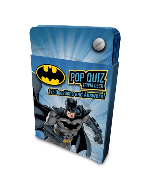 DC Comics: Batman Pop Quiz Trivia Deck, Cards Book