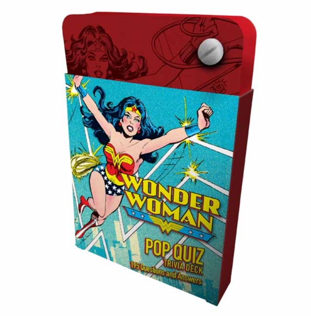 DC Comics: Wonder Woman Pop Quiz Trivia Deck, Cards Book