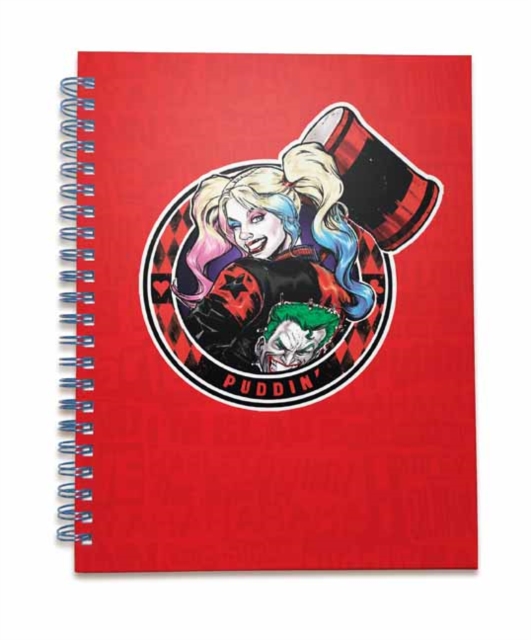 DC Comics: Harley Quinn Spiral Notebook, Hardback Book