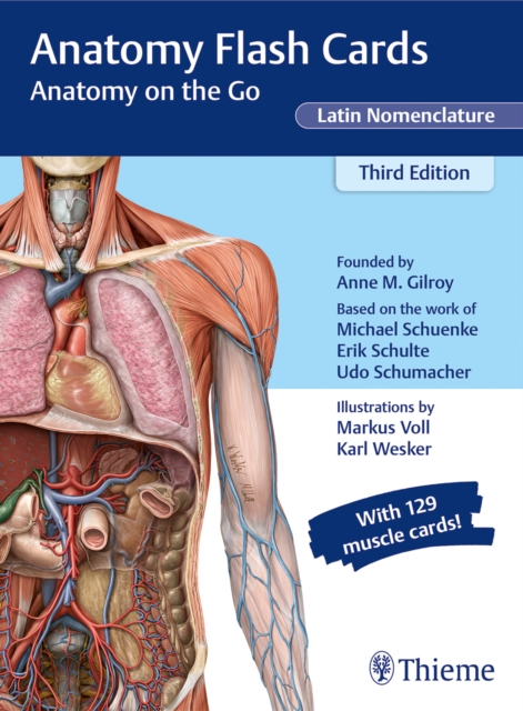 Anatomy Flash Cards, Latin Nomenclature : Anatomy on the Go, Cards Book