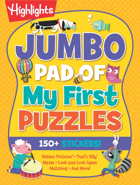 Jumbo Pad of My First Puzzles, Paperback / softback Book