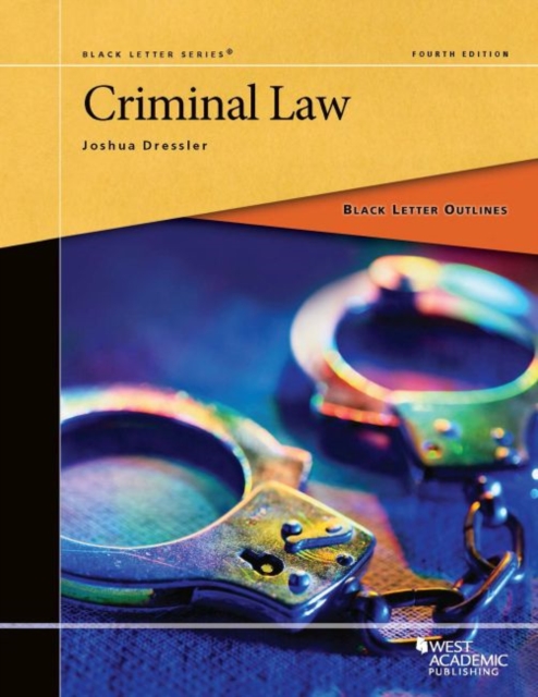Black Letter Outline on Criminal Law, Paperback / softback Book