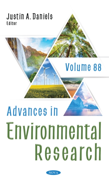 Advances in Environmental Research. Volume 88, PDF eBook