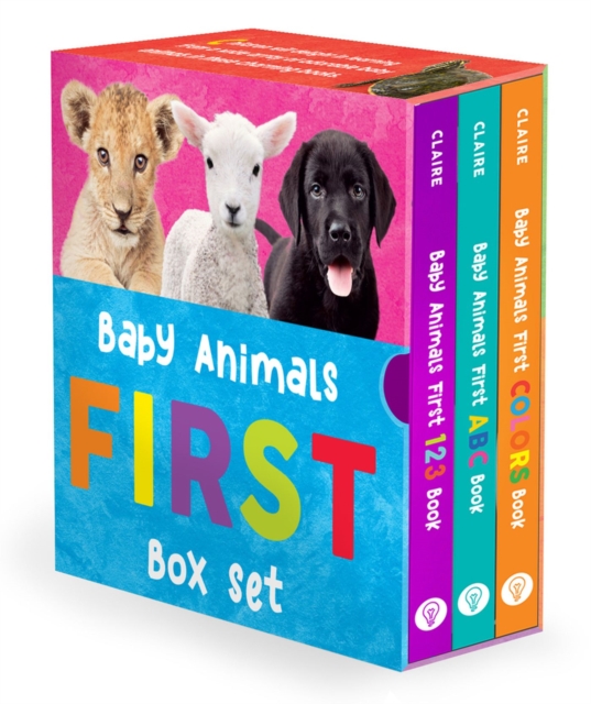 Baby Animals First Box Set: 123, ABC, Colors, Paperback / softback Book