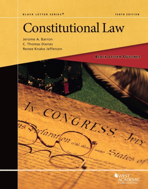 Black Letter Outline on Constitutional Law, Paperback / softback Book