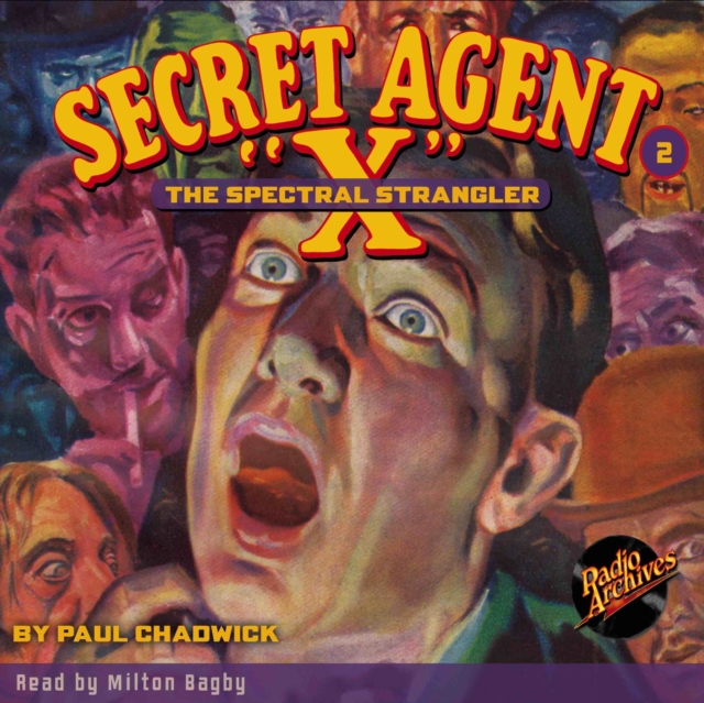Secret Agent X # 2 The Spectral Strangler, eAudiobook MP3 eaudioBook