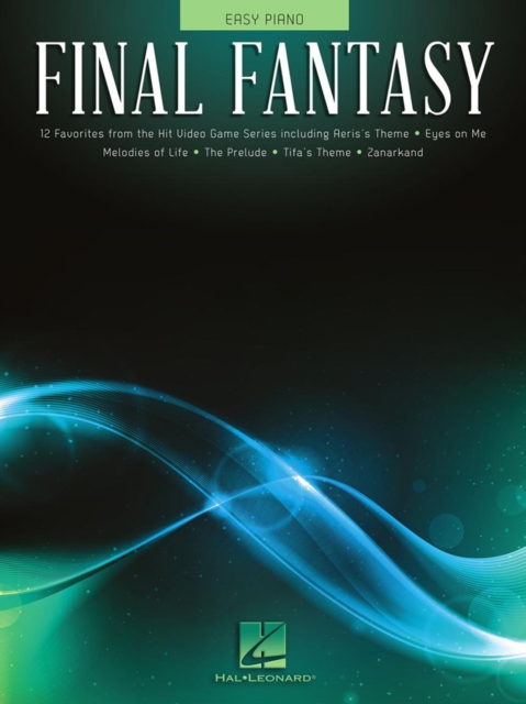 Final Fantasy Easy Piano Songbook, Sheet music Book