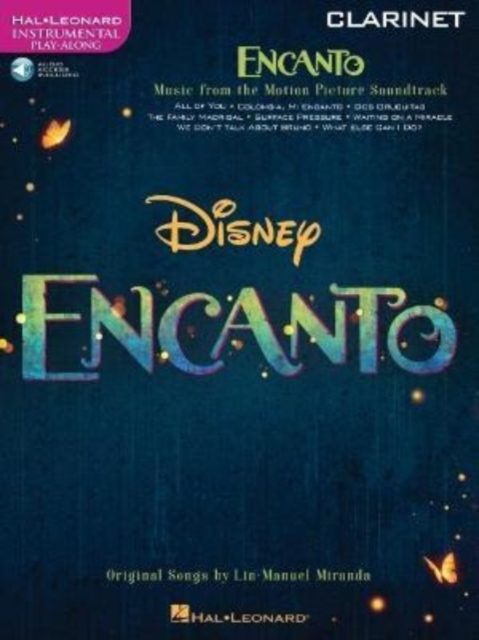Encanto for Clarinet : Instrumental Play-Along - from the Motion Picture Soundtrack, Book Book
