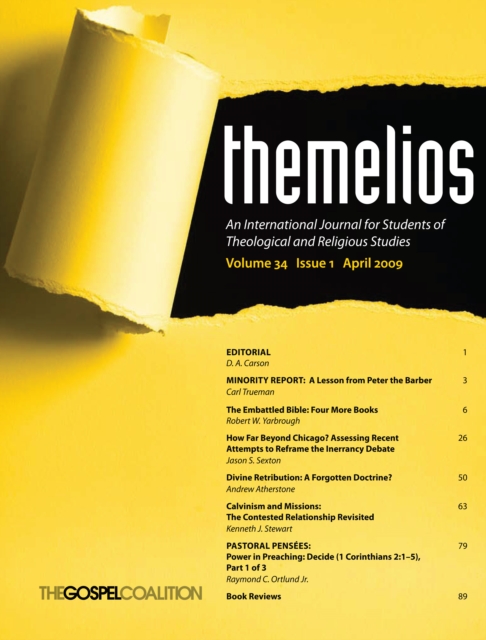 Themelios, Volume 34, Issue 1, PDF eBook