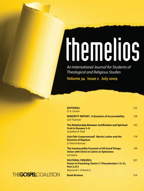 Themelios, Volume 34, Issue 2, PDF eBook