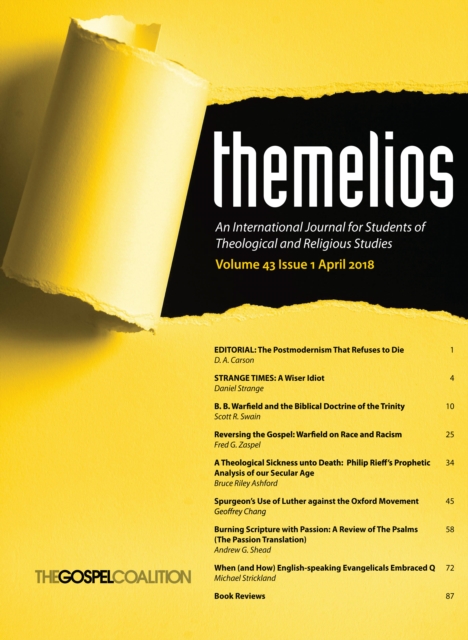 Themelios, Volume 43, Issue 1, PDF eBook