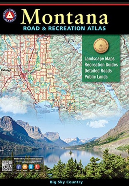 Benchmark Montana Road & Recreation Atlas, 5th Edition, Paperback / softback Book