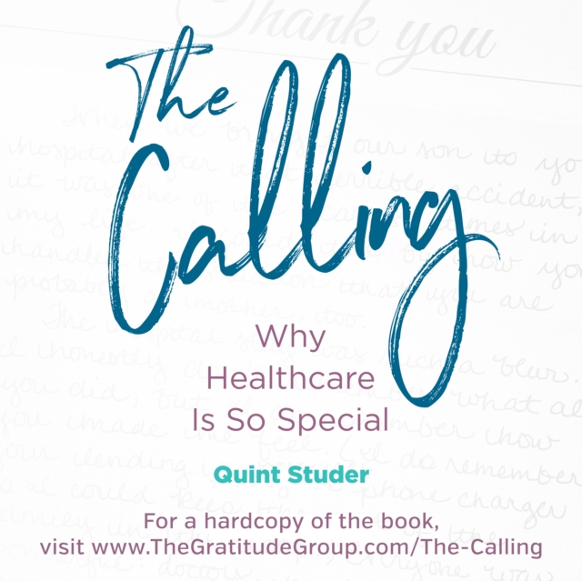 The Calling : Why Healthcare is So Special, eAudiobook MP3 eaudioBook