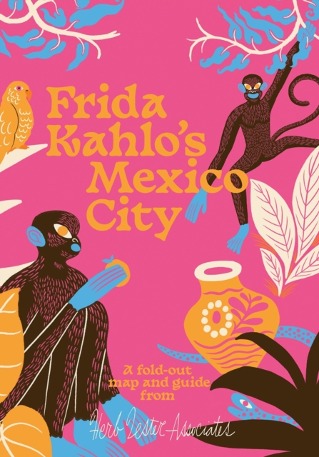 Frida Kahlo's Mexico City, Sheet map, folded Book