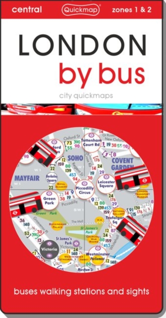 London by Bus : Map guide of What to see & How to get there, Sheet map, folded Book