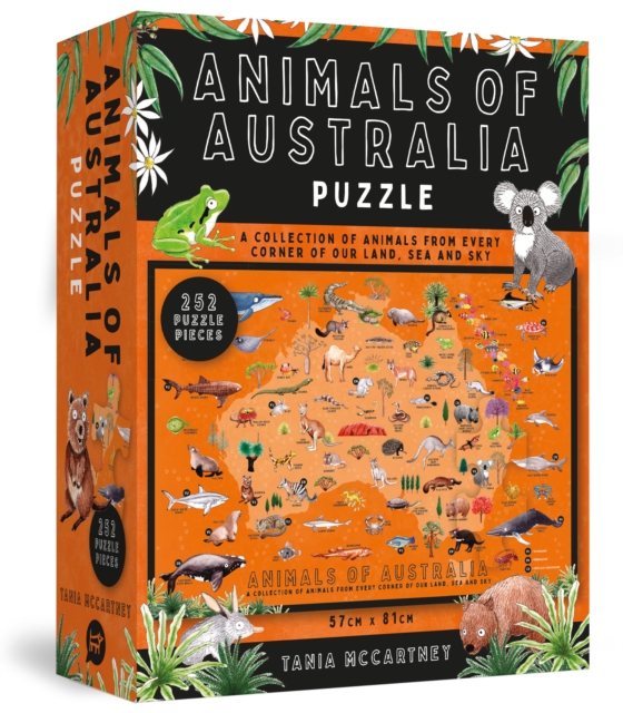 Animals of Australia Puzzle : 252-Piece Jigsaw Puzzle, Jigsaw Book