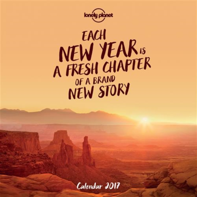 Lonely Planet Wall Calendar 2017, Calendar Book