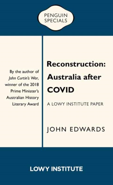Reconstruction: Australia after COVID, Paperback / softback Book