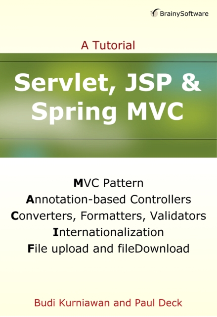 Servlet, JSP and Spring MVC: A Tutorial, EPUB eBook