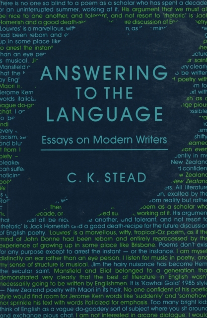 Answering to the Language, EPUB eBook